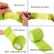 thumbnail image 2 of 5 Pcs Self-Adhesive Bandages Adhesive Bandages Self-Adhesive Bandages for Fingers, Wrists and Ankles (5 cm x 4.5 m), 2 of 5