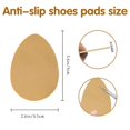 thumbnail image 3 of Almohadillas para zapatos MaziZhang, antideslizantes, de silicona, autoadhesivas, color beige, 3 of 7