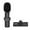 B, variant on SuoKom 2.4GHz Wireless Lavalier Microphone Lapel Mic Audio Video Recording Mini Mic For IPhone/Type-C Computer Accessories On Clearance