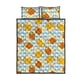 thumbnail image 5 of Juego de cama acolchado con estampado de vasos de cerveza, 5 of 5