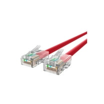 Belkin - Patch cable - RJ-45 (M) to RJ-45 (M) - 3.7 m - UTP - CAT 5e - red - for Omniview SMB 1x16, SMB 1x8; OmniView SMB CAT5 KVM Switch