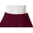 thumbnail image 6 of Women's Basic Versatile Stretchy Flared Casual Mini Skater Skirt, 6 of 8