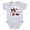 Heather Gray, variant on CafePress - Cute Kawaii Cat Body Suit - Cute Infant Bodysuit Baby Romper - Size Newborn - 24 Months