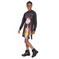 thumbnail image 4 of Nightmare Before Christmas Girls Hooded Long Sleeve Cosplay Dress, Sizes 4-12, 4 of 11