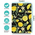 thumbnail image 5 of Dog Feeding Mat, Dog Mat for Food and Water, Pet Dog Cat Bowl Mat, Non-Slip Super Absorbent Feeding Mat with Lemon Summer Fruits,16inx24in, 5 of 7