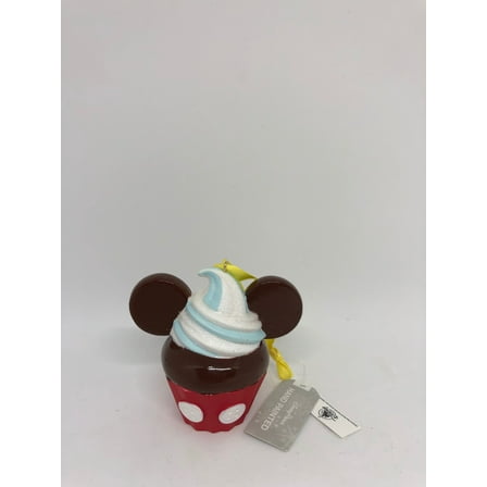 Disney Parks Mickey Mouse Cupcake Christmas Ornament New With Tag