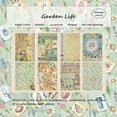 thumbnail image 4 of KARDLURY A5 Size Scrapbook Paper, 24 Sheets Single Sided Colored Vintage Pattern Craft Cardstock Decoupage Paper for Card Making Planner Junk Journal Journaling Scrapbooking Supplies, 4 of 4
