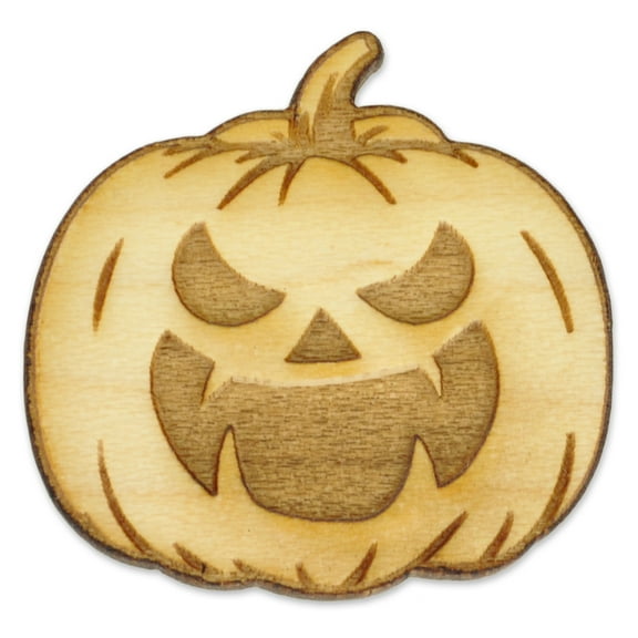 PinMart Jack-O-Lantern Wood Pin