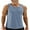 Blue, variant on icyzone Workout Tank Tops for Men - Running Muscle Tank Athletic Shirts