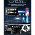 thumbnail image 2 of Estéreo inalámbrico para automóvil de 9 pulgadas con Carplay, cámara de respaldo, navegación GPS, Android Auto - de LAMTTO, 2 of 5