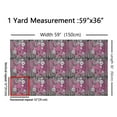 thumbnail image 3 of jejeloiu Cute Butterfly Daisy Fabric by the Yard 5 Yards,Rustic Farmhouse Cabin Fabric for Sewing,White Pink Home Decor Fabric by the Yard For Teens,Super Cozy Room Decor, 3 of 6
