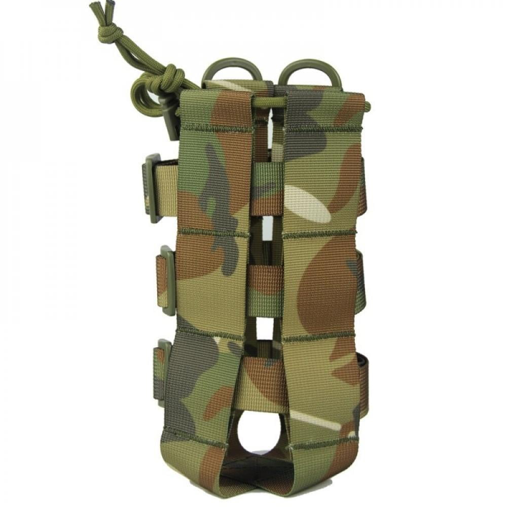 Water Bottle Pouch 1050d Nylon Military Canteen Cover Holster Outdoor Travel 