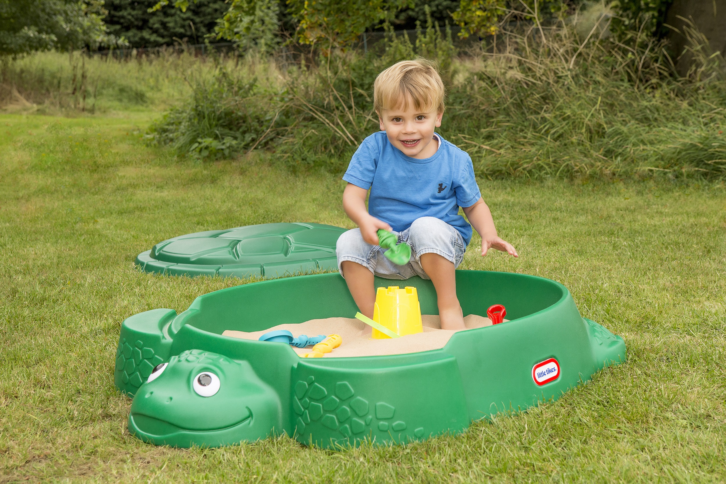 Little Tikes Turtle Sandbox with Removable Lid - image 2 of 5