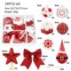 thumbnail image 5 of Christmas Balls Ornaments,Christmas Tree Hanging Ball Santa Theme Christmas Ball Set with Christmas Tree-Topper Star, 5 of 5