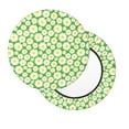 thumbnail image 7 of Uemuo Daisies Flowers Pattern Round Bar Stool Seat Covers Washable Stool Cushion Slipcover Elastic Bar Chair Covers-12 inch, 7 of 7