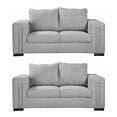 thumbnail image 1 of Sala 2-2 TRINITY Taos ( 2 piezas Love Seat ) Plata, 1 of 8