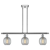 Innovations Lighting 516-3I Belfast Belfast 3 Light 36" Wide Linear Chandelier - Chrome