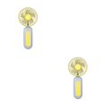 thumbnail image 4 of Ounissouiy Ventilador de mano Enfriador de cuello portátil personal Enfriador plegable Amarillo Amarillo 2piezas Ounissouiy CBP329770, 4 of 5