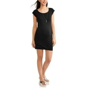 Oh! Mamma Maternity Cap Sleeve Knit Dres