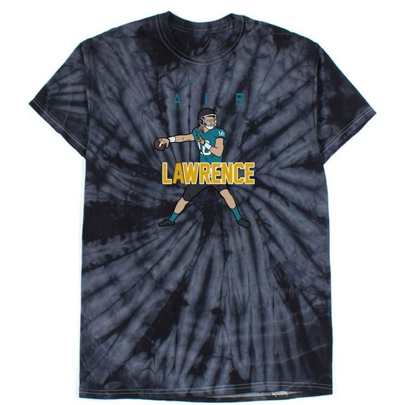 TIE-DYE Black Jaguars Duval Air Trevor Lawrence T-shirt