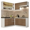 thumbnail image 1 of Cocina Integral Esquinera Madesa Glamy Sin Tarja Marron Madesa Glamy, 1 of 9