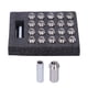 thumbnail image 1 of Stainless Steel Lug Nuts Car Accessory 20pcs Wheel Lug Nuts M12x1.5 Thread 1.8in Height T304 Stainless Steel For Car ModificationSilver ANGGREK Plata, 1 of 8
