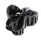 thumbnail image 5 of Señoras pelo grueso garra tirantes pelo garra bucle Hairgrip simple gran enrollador de pelo Negro Colcomx Pinzas para el cabello con pinzas para el cabello para mujer, 5 of 8