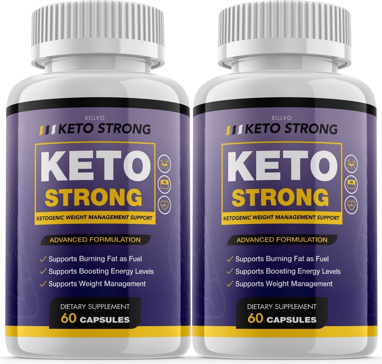 2 Pack Keto Strong XP Advanced Formula Ketosis Pills 120 Capsules ...