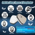 thumbnail image 7 of 6001 Filter Cartridges for Respirator, Respirator Filters Cartridges for Against Organic Vapors, Paint, Chemical and Particulates (2pcs 6001 Filter + 2pcs Covers+8pcs 5N11 Filter Cottons), 7 of 7