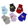 thumbnail image 5 of QBABYOO Toddler Gloves Stretchy Warm Winter Gloves Cold Weather Gloves for Boys & Girls, 5 of 5