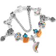 thumbnail image 1 of 2022 moda plata Cokor amor llave encanto pulsera con cuentas de cristal de Murano Pulseras para mujer esposa joyería Pulseras Dropshipping Tan Jianjun  unisex, 1 of 2