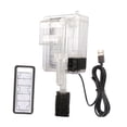 thumbnail image 3 of predolo Aquarium Filter Compact HOB Quiet Adjustable USB Powered Professional Filtration Clear, 3 of 8