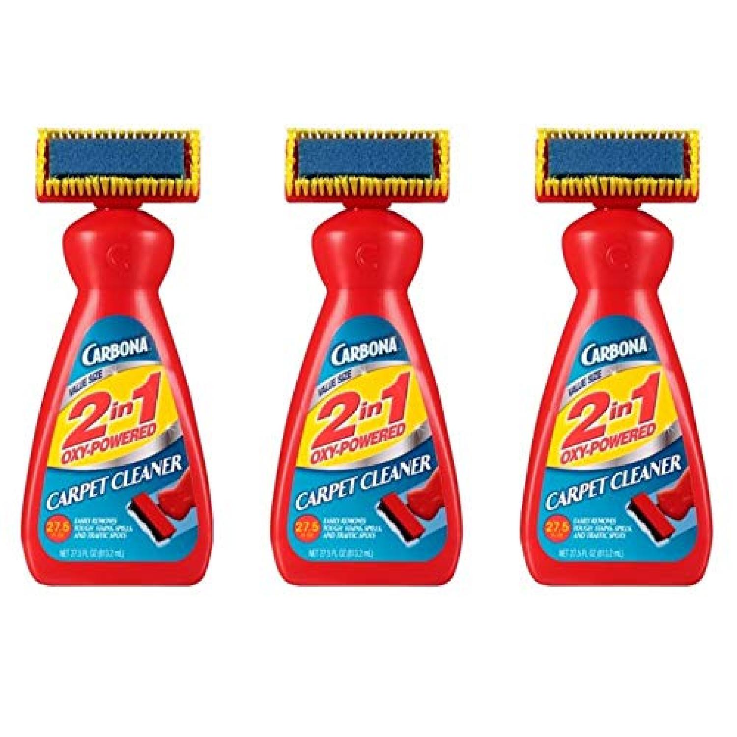 Carbona 2 in 1 OxyPowered Carpet & Upholstery Cleaner, 27.5 Fl Oz (3