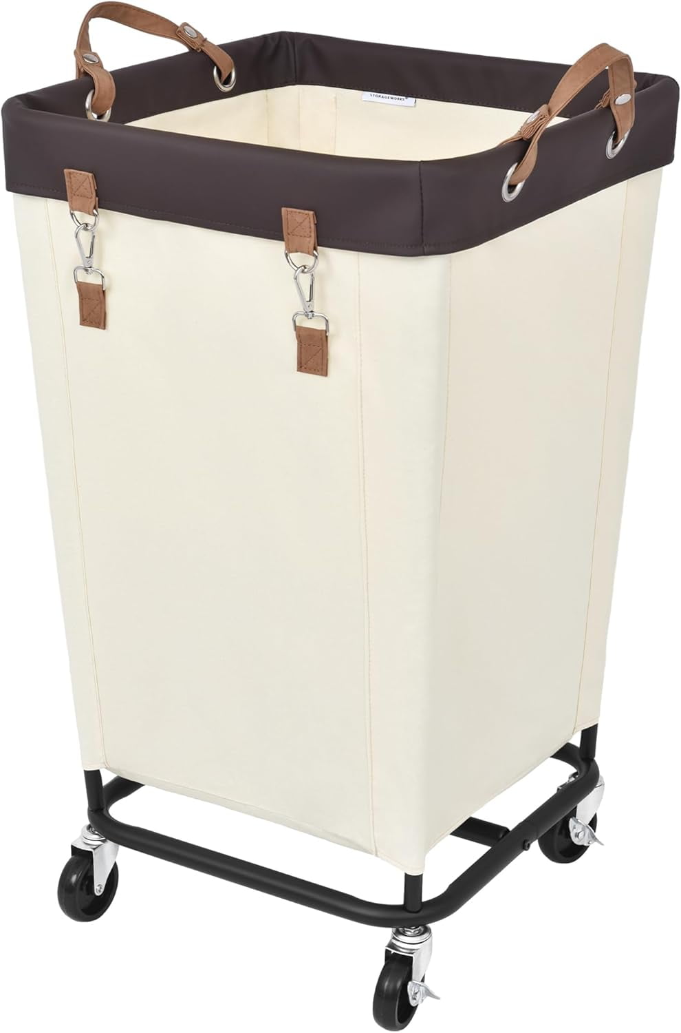320L Laundry Basket with Wheels, Extra Large Rolling Hampers for Clothing Organizer, Dirty Clothes Basket for Hote, Home, Closet, Dorm, Green