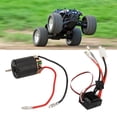 thumbnail image 1 of Motor Cepillado RC 540, Combo ESC De Bajo Ruido, Potente Y Confiable Para Coches RC 1/14 1/10 Con Camiones, Todoterreno, Bricolaje Sobre Orugas, 1 of 7