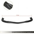 thumbnail image 4 of Carbon Fiber Front Bumper Lip Fits for Mercedes Benz C Class W204 S204 C63 AMG Sedan Wagon Pre-Facelift 2008-2011 Chin Spoiler Splitter Protector, 4 of 7