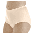 thumbnail image 3 of 1-Pack Women's Nylon Regular Absorbency Incontinence Panties Beige 2X (Fits Hip 45-48"), 3 of 12
