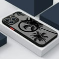thumbnail image 1 of Magnetic Coconut Palm Pattern Case For iPhone 15 14 Pro Max 13 12 11 For Magsafe Wireless Charge Matte Hard Back Cover Fundas T5 Tree For iPhone 12, 1 of 6