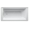 thumbnail image 3 of Kohler K-1125-La Archer 72" Alcove Soaking Tub - Grey, 3 of 5