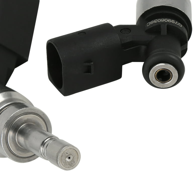 Unique Bargains Car Fuel Injector Nozzle for Audi A6 A8 Quattro Q7 R8 S5 for VW Touareg V8 079906036C Fij0038, Size: 3.31x2.03x0.83(Large*W*H), Black