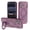 Purple, variant on Case for iPhone 17/Air/Pro/ Pro Max:[Military-Grade Drop Protection] with 360° Rotatable Ring Stand & Magnetic Kickstand, Shockproof Airbag Bumper Protective Cover for iPhone 17/Air/Pro/ Pro Max