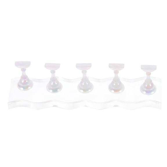 VANIDO Manicure Practice Nail Tray Holder for Painting Nails Display Racks Decor Bracket Stand Art