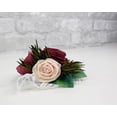 thumbnail image 5 of Faux Rose Leaf Spray, 5 of 6