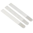 thumbnail image 3 of Mosiee 3Pcs/Set Guitar Nut Files Steel Unniversal Bass Crowning File Filing Fret Guitar Nut Luthier Luthiers High Quality Tools, 3 of 8