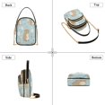 thumbnail image 4 of Women's Crossbody Handbags Shoulder Handbag Multi Pocket Crossbody Bag Cute Capybara and Daisies, 4 of 7