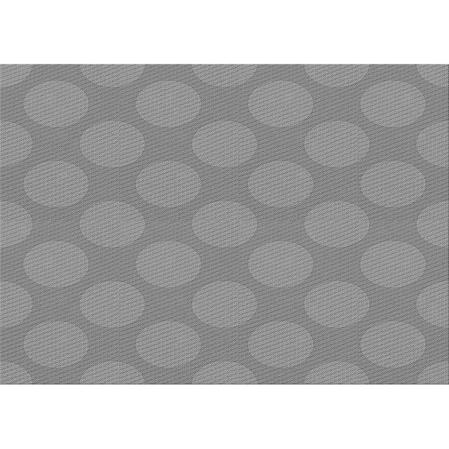Ahgly Company Tapis Rectangulaire d'Intérieur Lavable en Machine Gris Argenté Sonique Transitionnel, 8 Pieds x 10 Pieds