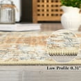 thumbnail image 5 of EastVita Area Rugs Carpets 1150Gsm 350Gsm Velvet Pearl Velvet Washed Back Folding Printed Carpet Som-Persia-Qu Ya Nong Yi Camel tone 9*12ft, 5 of 7