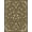 Brown Green Ivory, Pattern 20, variant on ODIKA 8'x10' Washable Area Rug Boho Faded Central Emblem Weathered Interlocking Motif Design for Dining Room, Large Office, Lounge, Non-Slip Chair-Friendly Mat