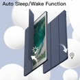 thumbnail image 6 of JETech Case for iPad Pro 12.9 Inch (2015/2017 Model, 1st/2nd Generation) with Pencil Holder, Slim Tablet Cover with Soft TPU Back, Auto Wake/Sleep (Navy), 6 of 8