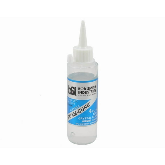 Bob Smith Industries BSI-142 Clear Foam-Cure, Craft Glue, 4 oz.